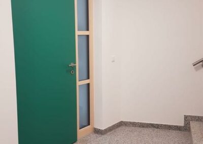Referenzen Aufzug streichen, Baustelle Raab Bau Bad Staffelstein, Firma TMT Montage Service GmbH, München